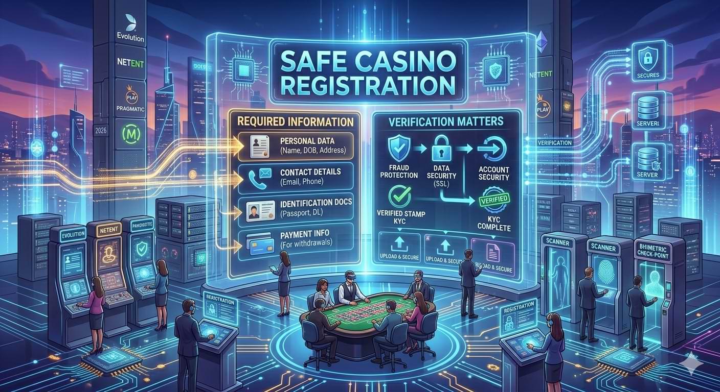 Safe Casino Registration: What Information Is Required and Why Verification Matters