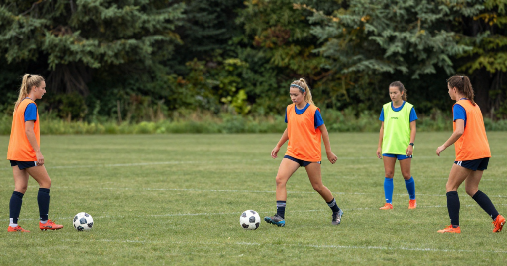 Camps Offering Outdoor Adventures for Washington Female Soccer Players